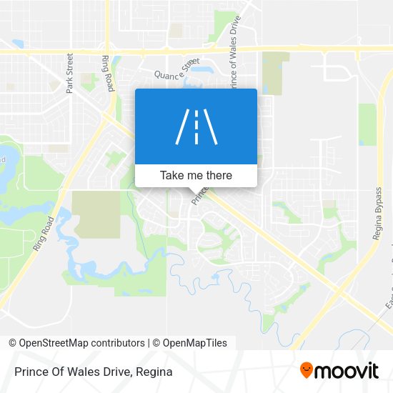Prince Of Wales Drive plan