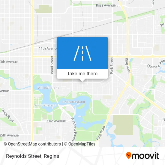 Reynolds Street map