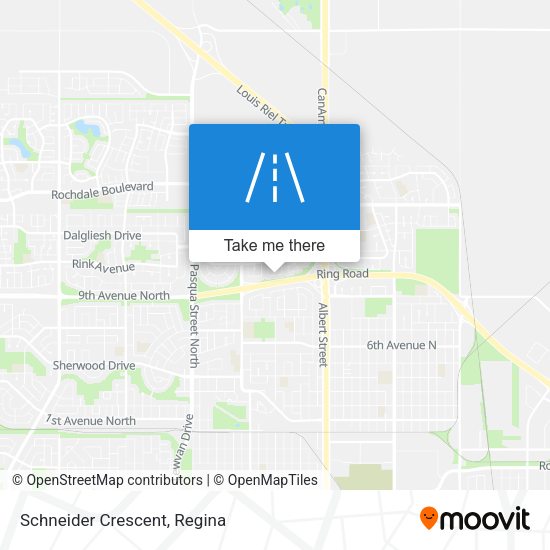 Schneider Crescent map
