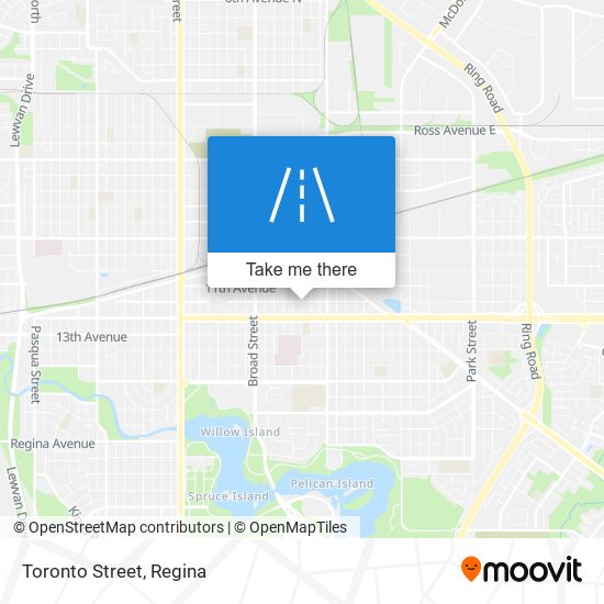 Toronto Street map
