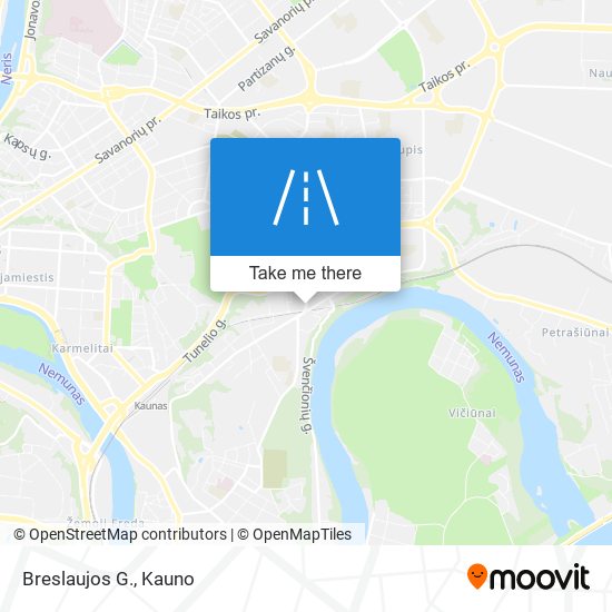 Breslaujos G. map