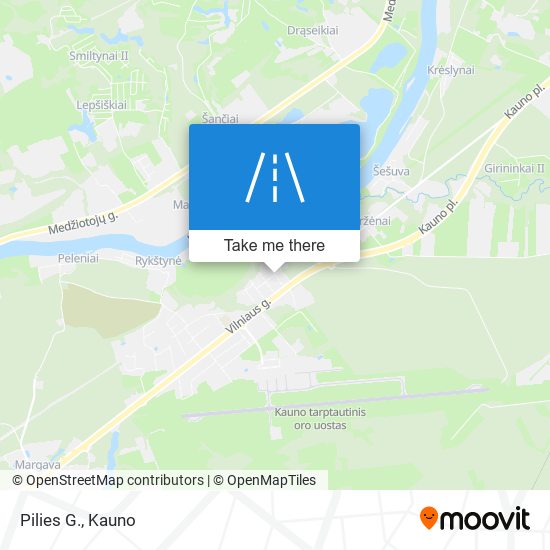 Pilies G. map