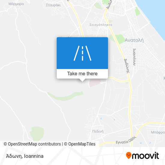 Άδωνη map