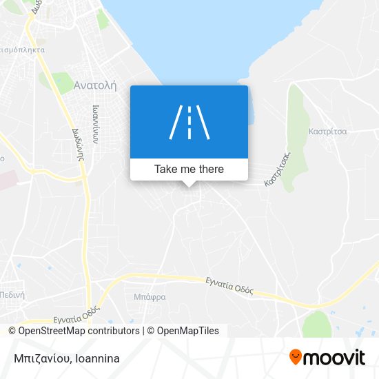 Μπιζανίου map