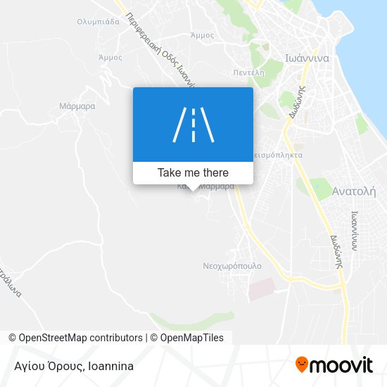 Αγίου Όρους map