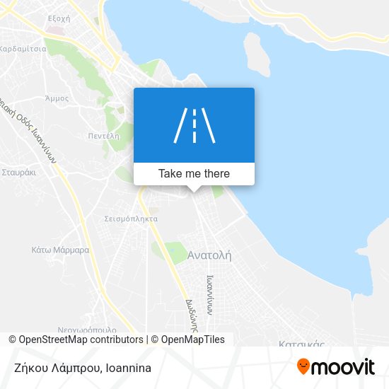 Ζήκου Λάμπρου map