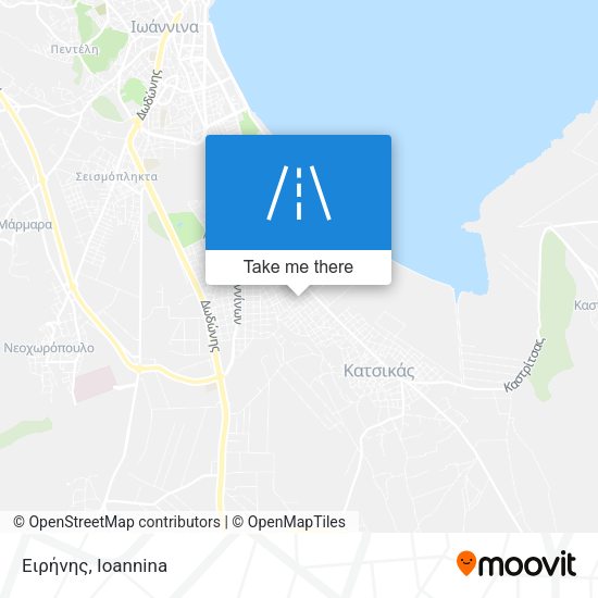 Ειρήνης map