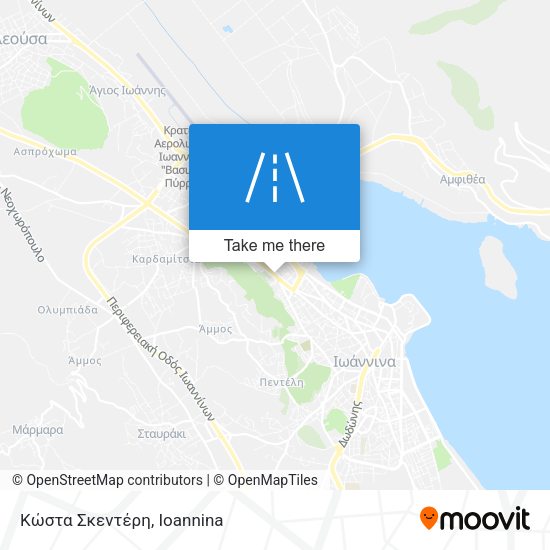 Κώστα Σκεντέρη map