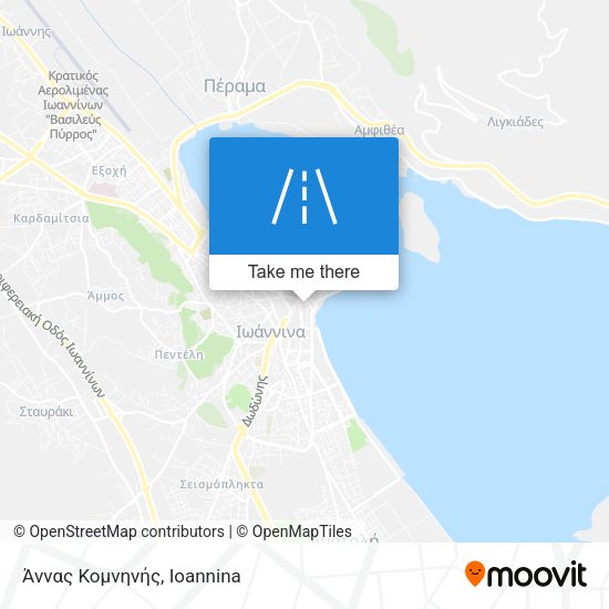 Άννας Κομνηνής map