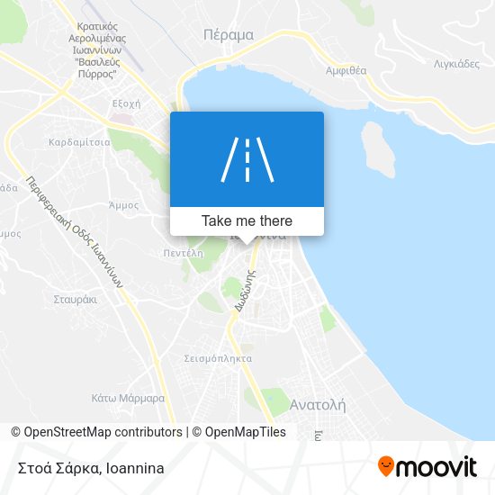 Στοά Σάρκα map