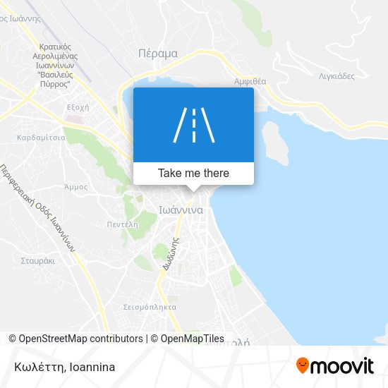 Κωλέττη map