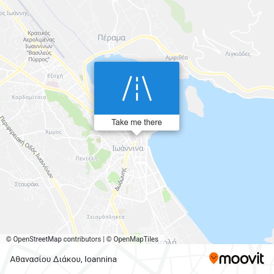 Αθανασίου Διάκου map