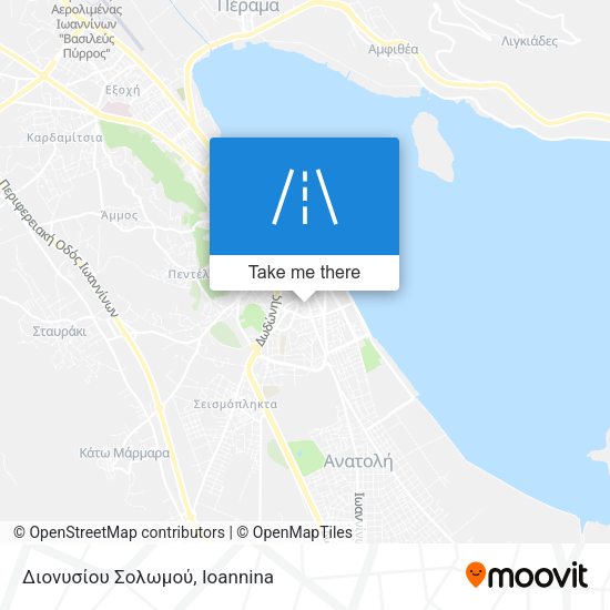 Διονυσίου Σολωμού map