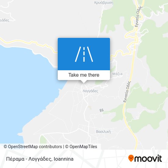 Πέραμα - Λογγάδες map