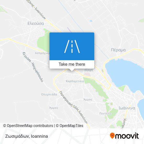 Ζωσιμάδων map