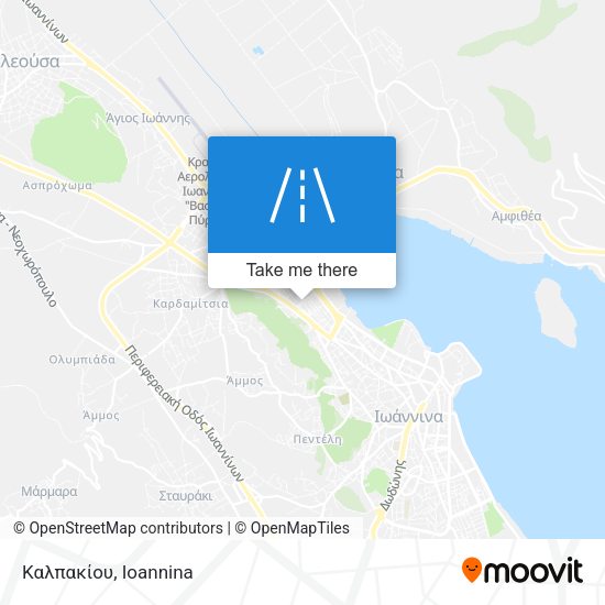 Καλπακίου map