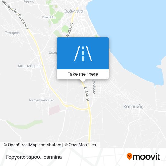 Γοργοποτάμου map