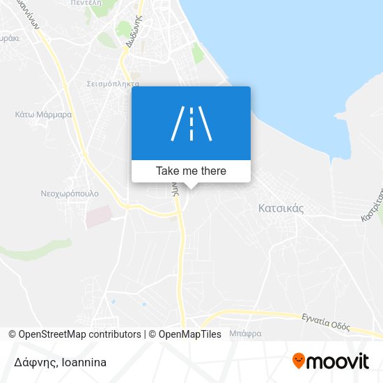 Δάφνης map
