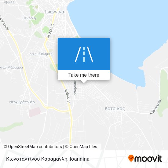 Κωνσταντίνου Καραμανλή map
