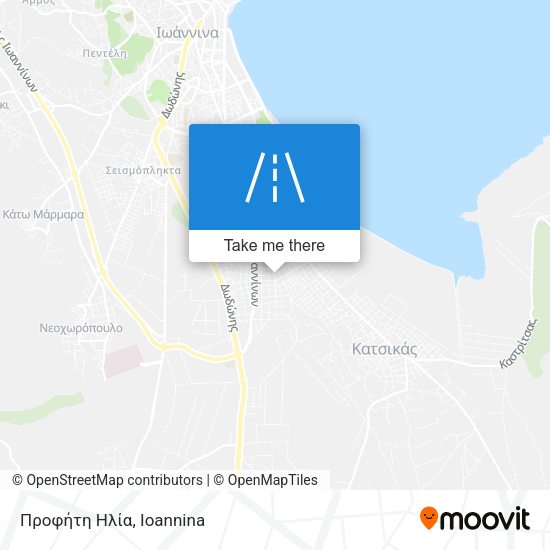 Προφήτη Ηλία map