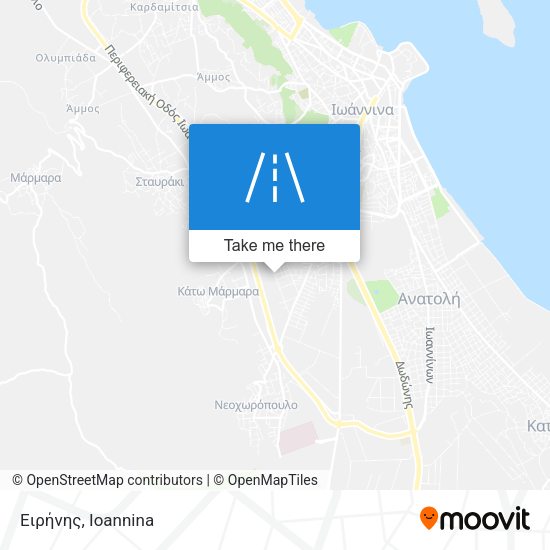 Ειρήνης map