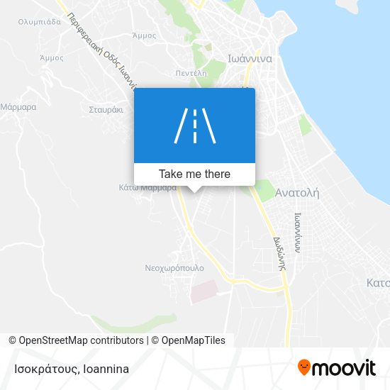 Ισοκράτους map