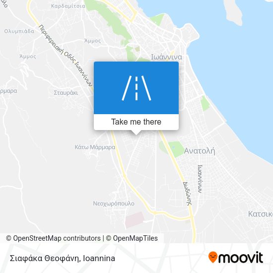 Σιαφάκα Θεοφάνη map