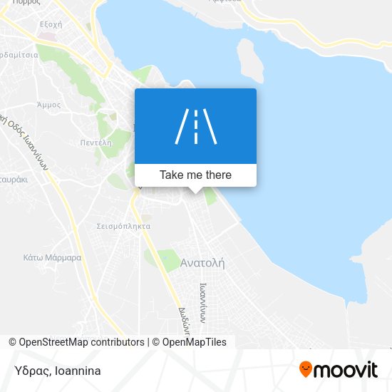 Ύδρας map