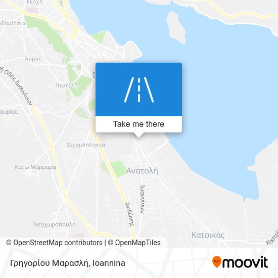 Γρηγορίου Μαρασλή map