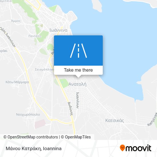Μάνου Κατράκη map