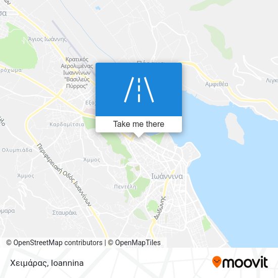 Χειμάρας map