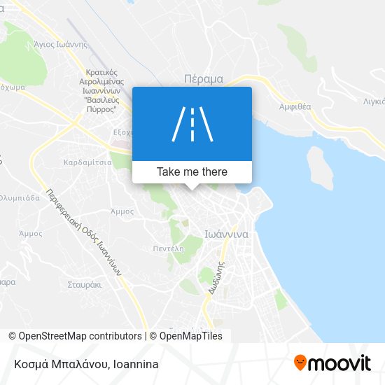 Κοσμά Μπαλάνου map