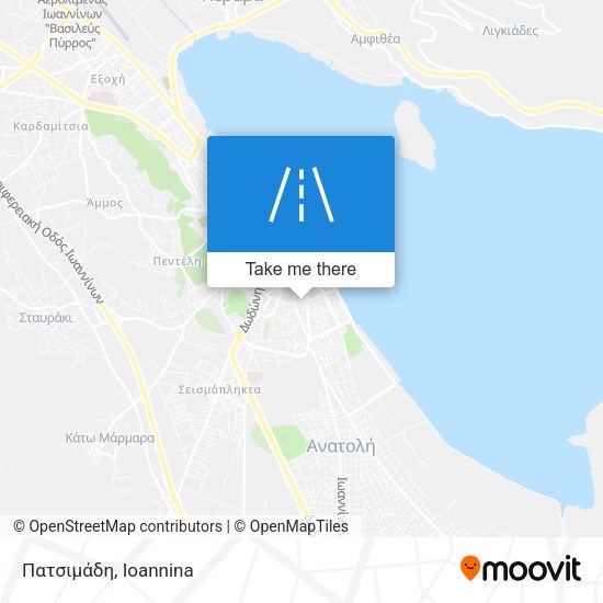 Πατσιμάδη map