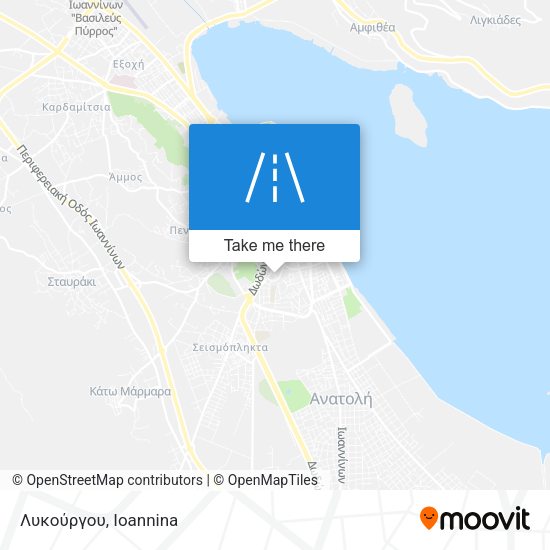 Λυκούργου map
