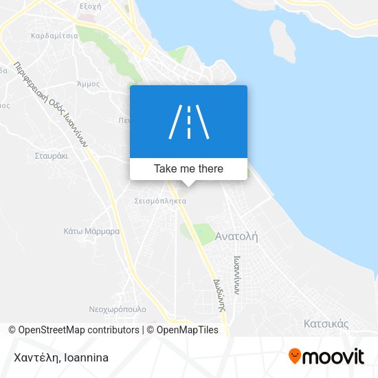 Χαντέλη map