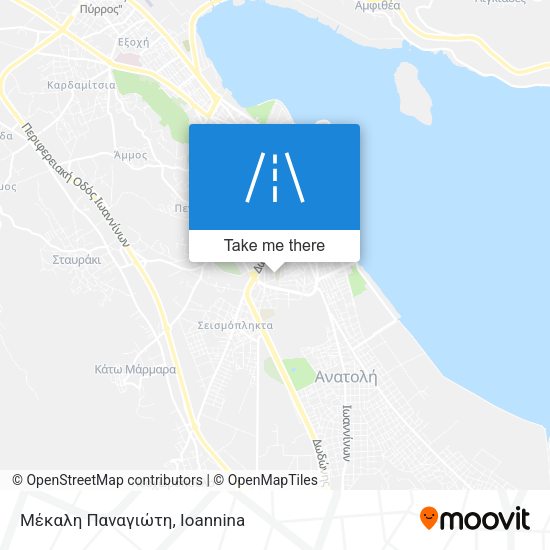 Μέκαλη Παναγιώτη map