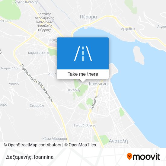 Δεξαμενής map