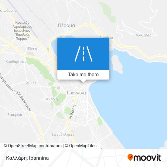 Καλλάρη map