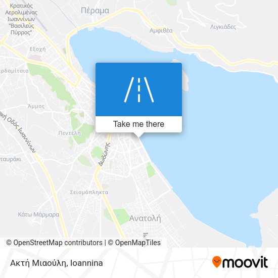 Ακτή Μιαούλη map