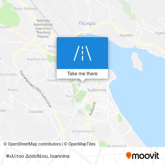 Φιλίτου Δοσιθέου map