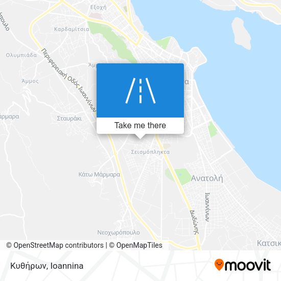 Κυθήρων map