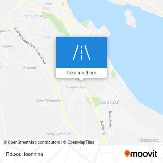 Πάφου map