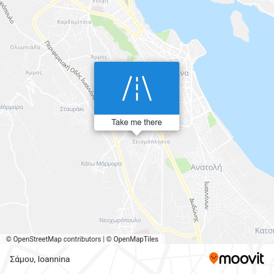 Σάμου map
