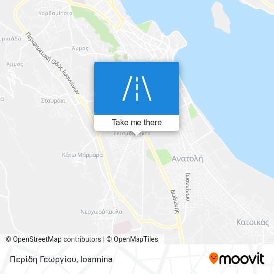 Περίδη Γεωργίου map