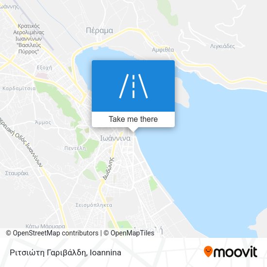 Ριτσιώτη Γαριβάλδη map