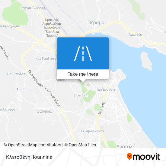 Κλεισθένη map