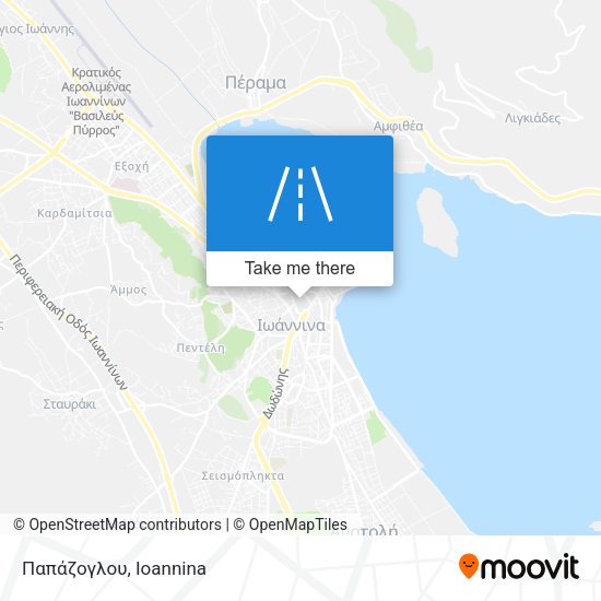 Παπάζογλου map