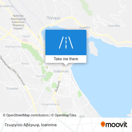 Γεωργίου Αβέρωφ map
