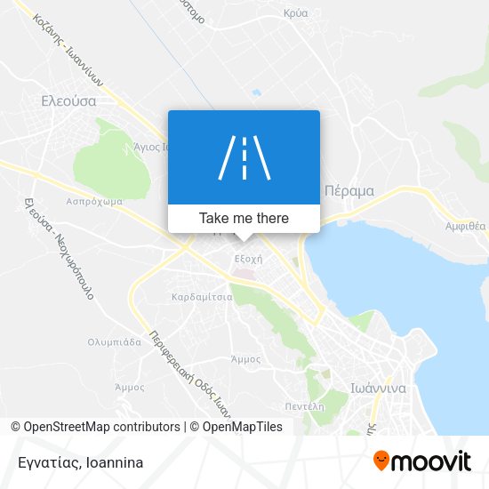 Εγνατίας map