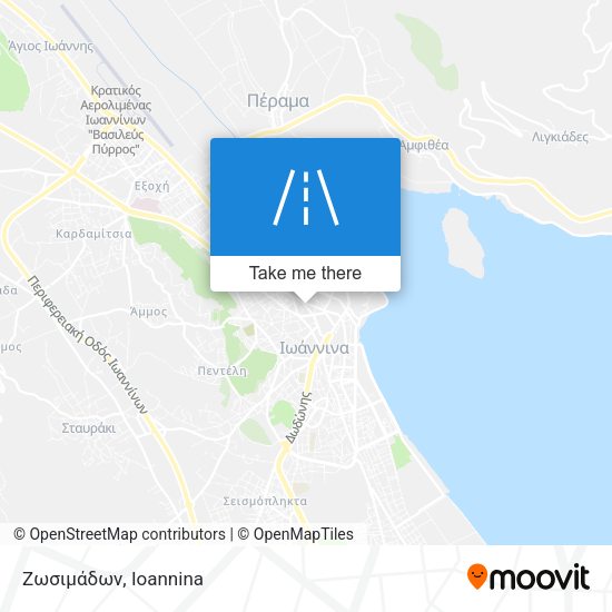Ζωσιμάδων map
